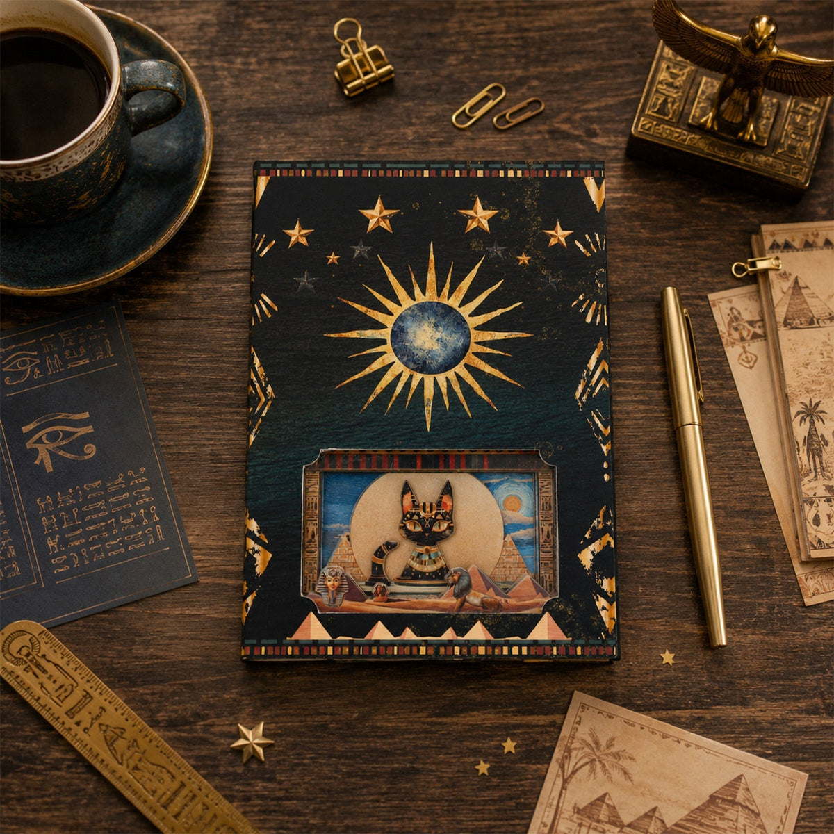 Desert Oath 3D Cutout Journal | 60 Pages Journal La Vie Bien Desert Oath 3D Cutout Journal | 60 Pages