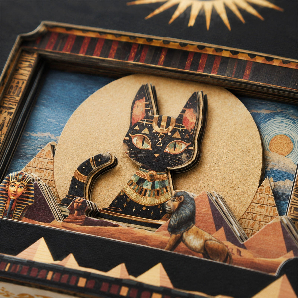 Desert Oath 3D Cutout Journal | 60 Pages Journal La Vie Bien Desert Oath 3D Cutout Journal | 60 Pages