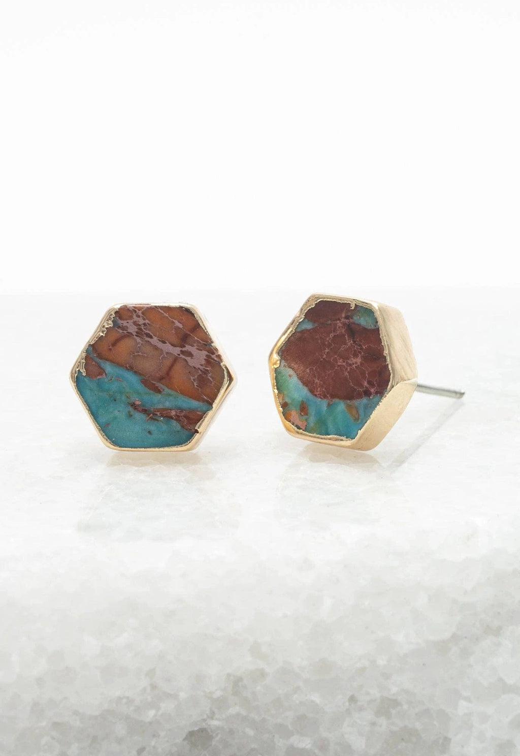 Desert Sky Studs in Copper by Ethical Trade Co