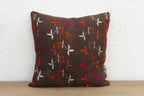 Desert Star, Antique Phulkari Pillow Cover Throw Pillow La Vie Bien Desert Star, Antique Phulkari Pillow Cover