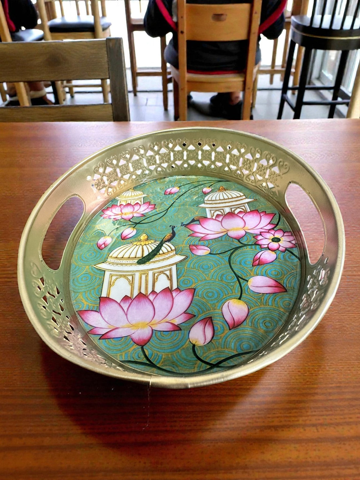 Designer Floral Print Tray Set La Vie Bien Designer Floral Print Tray Set