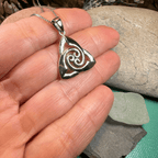 Devonna Trinity Knot Necklace Pendant La Vie Bien Devonna Trinity Knot Necklace