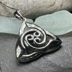 Devonna Trinity Knot Necklace Pendant La Vie Bien Devonna Trinity Knot Necklace