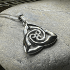 Devonna Trinity Knot Necklace Pendant La Vie Bien Devonna Trinity Knot Necklace