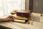 Devotional Combo - Arati Sangrah, Bell & Lotus Haldi Kumkum Packet in Gift Box La Vie Bien Devotional Combo - Arati Sangrah, Bell & Lotus Haldi Kumkum Packet in Gift Box