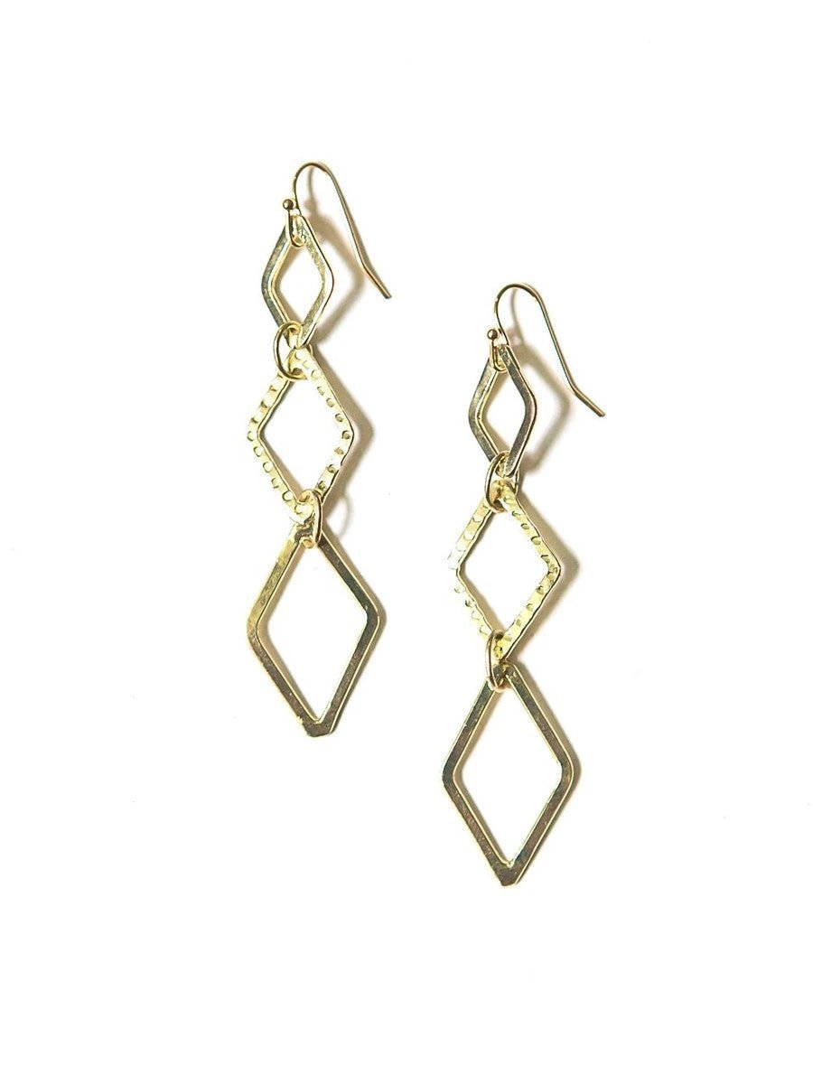 Diamond Drop Earrings