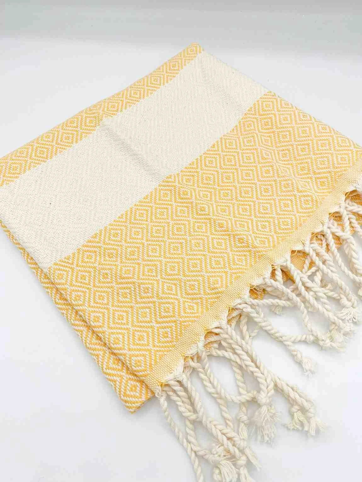 Diamond Hand Towel by Kalkedon Towels