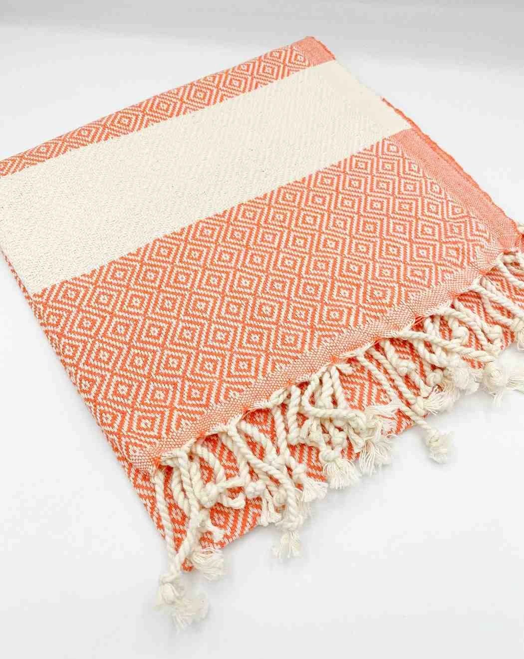 Diamond Hand Towel by Kalkedon Towels