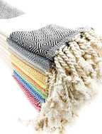 Diamond Hand Towel by Kalkedon Towels