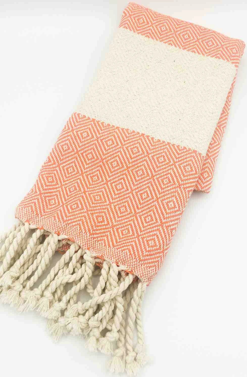 Diamond Hand Towel by Kalkedon Towels