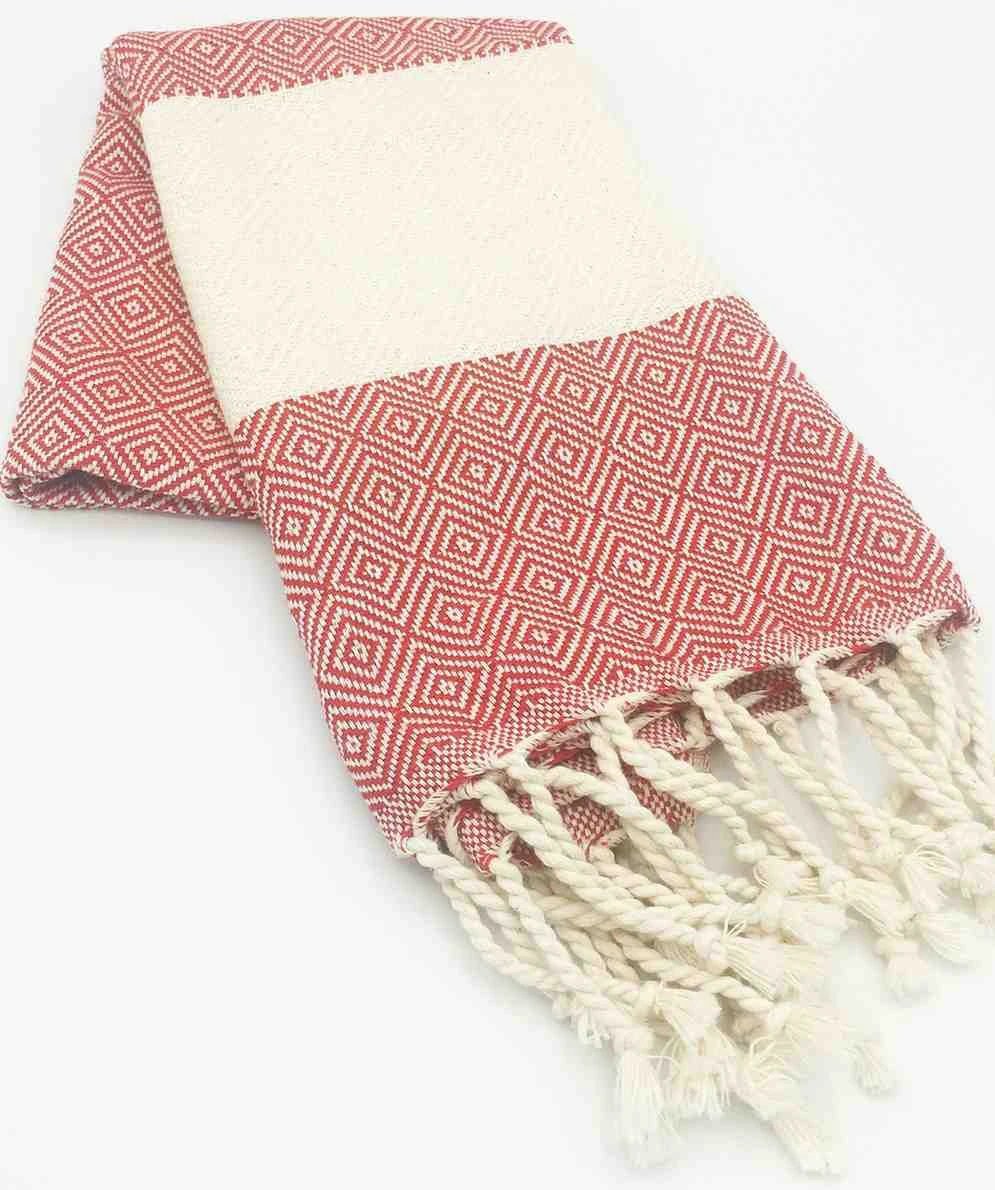 Diamond Hand Towel by Kalkedon Towels