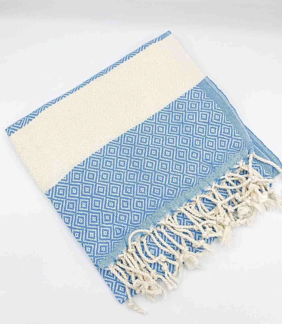 Diamond Hand Towel by Kalkedon Towels