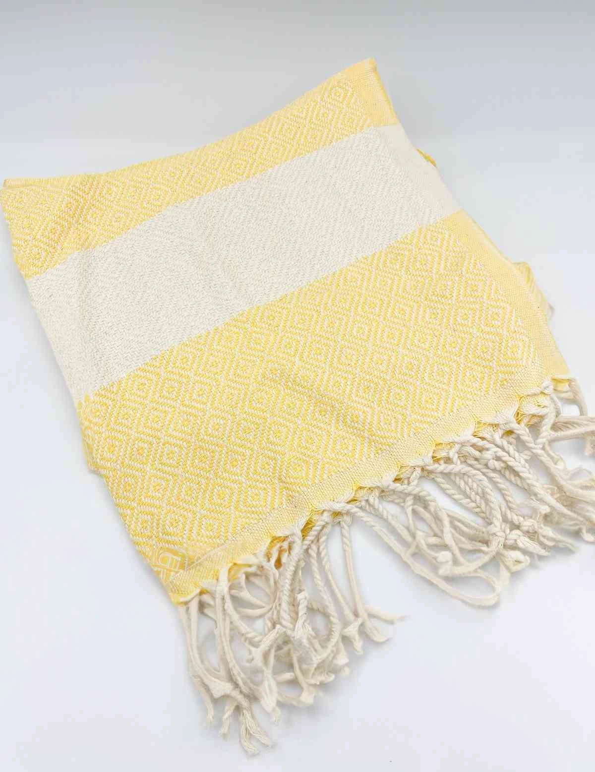 Diamond Hand Towel by Kalkedon Towels