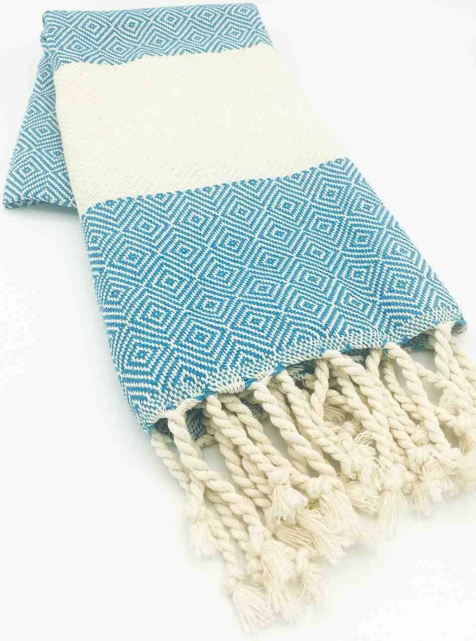 Diamond Hand Towel by Kalkedon Towels