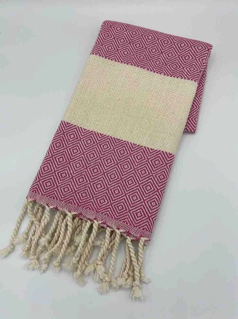 Diamond Hand Towel by Kalkedon Towels