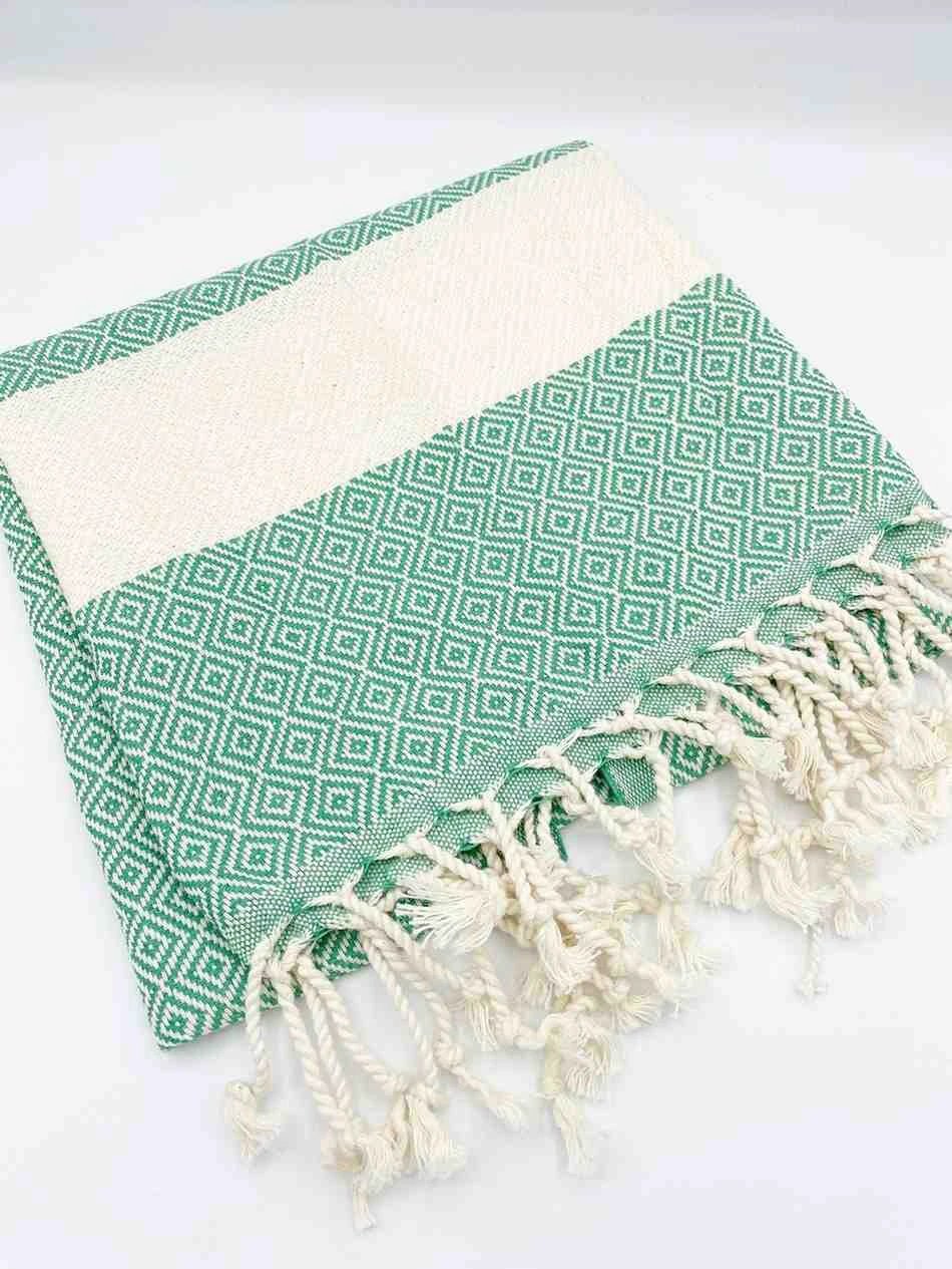 Diamond Hand Towel by Kalkedon Towels