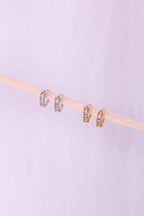 Diamond Hoop in Ballet Pink by Rose & Clay