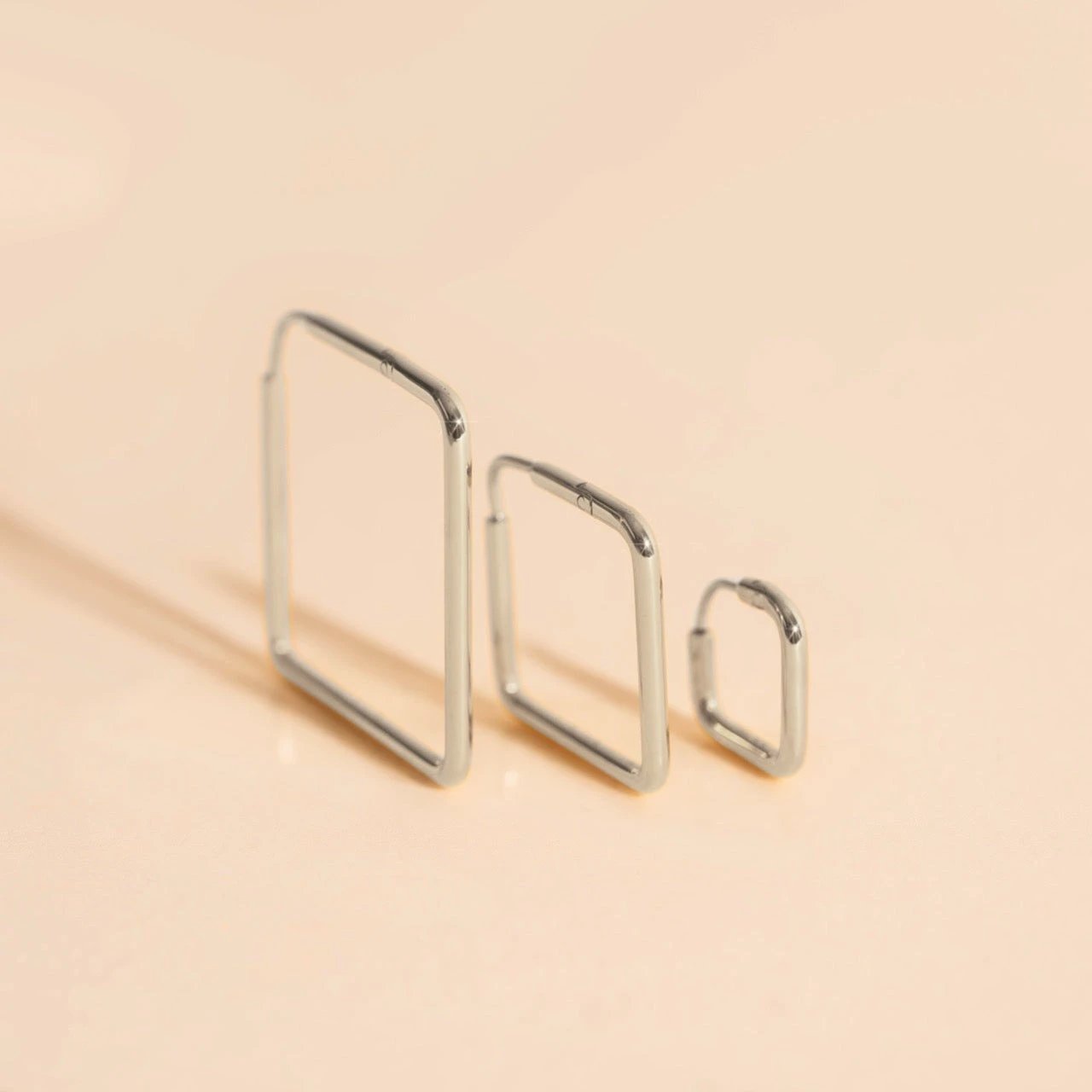 Diamond Rounded Huggie Hoop Earrings by Oh Clementine