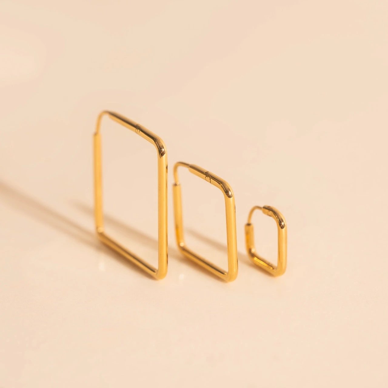 Diamond Rounded Huggie Hoop Earrings by Oh Clementine