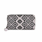 Diamond Star Embroidered Boho Handmade Wallet - Thailand Wallets La Vie Bien Diamond Star Embroidered Boho Handmade Wallet - Thailand