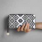 Diamond Star Embroidered Boho Handmade Wallet - Thailand Wallets La Vie Bien Diamond Star Embroidered Boho Handmade Wallet - Thailand