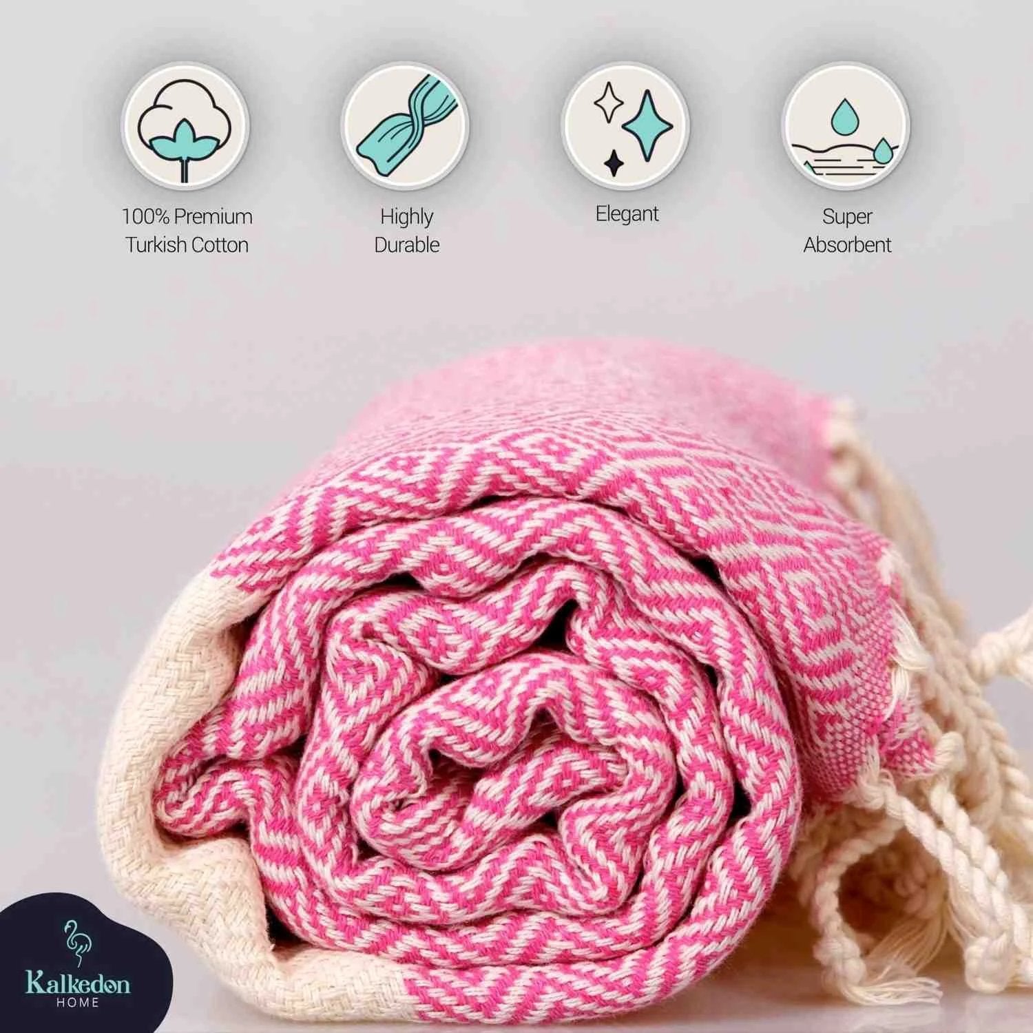 Diamond by Kalkedon Towels