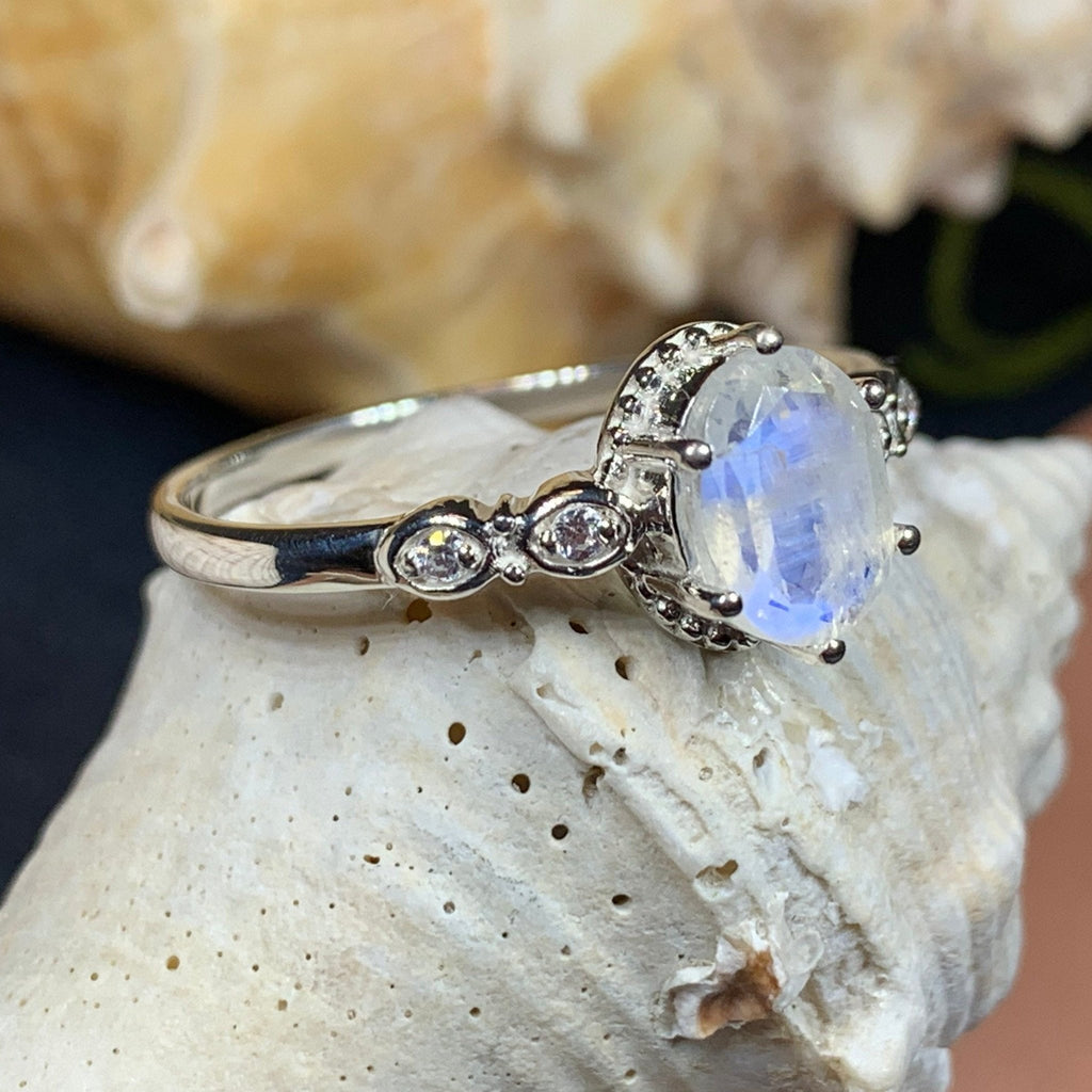 Diana Moonstone Promise Ring Ring La Vie Bien Diana Moonstone Promise Ring