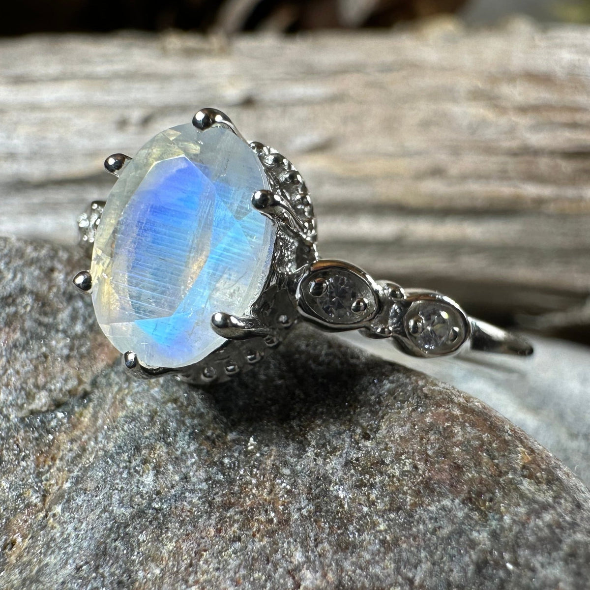 Diana Moonstone Promise Ring Ring La Vie Bien Diana Moonstone Promise Ring