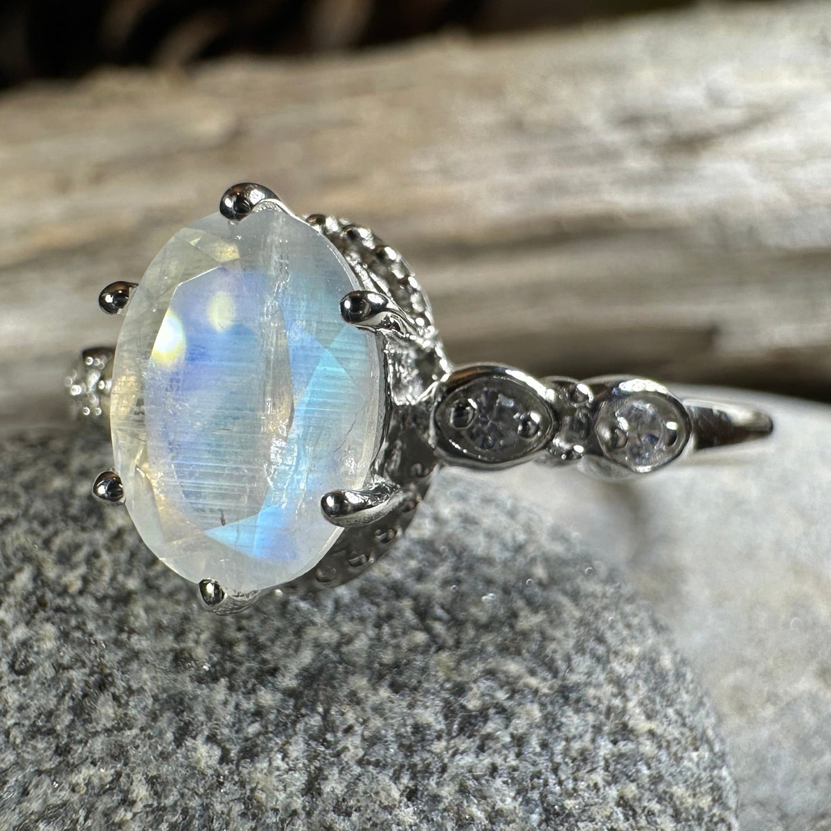 Diana Moonstone Promise Ring Ring La Vie Bien Diana Moonstone Promise Ring