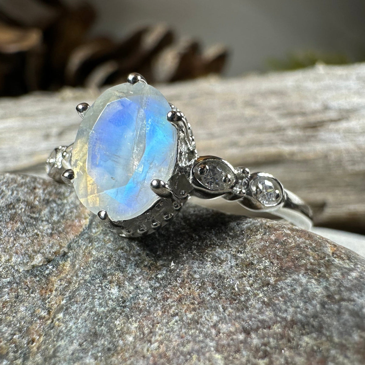 Diana Moonstone Promise Ring Ring La Vie Bien Diana Moonstone Promise Ring