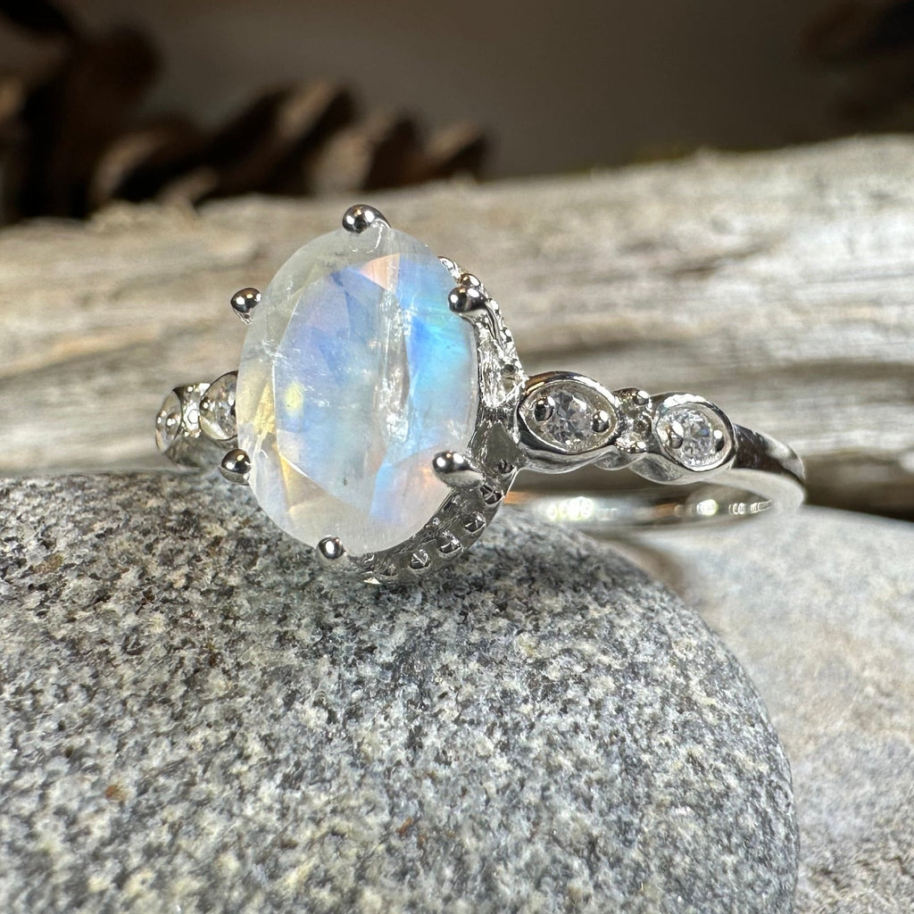 Diana Moonstone Promise Ring Ring La Vie Bien Diana Moonstone Promise Ring
