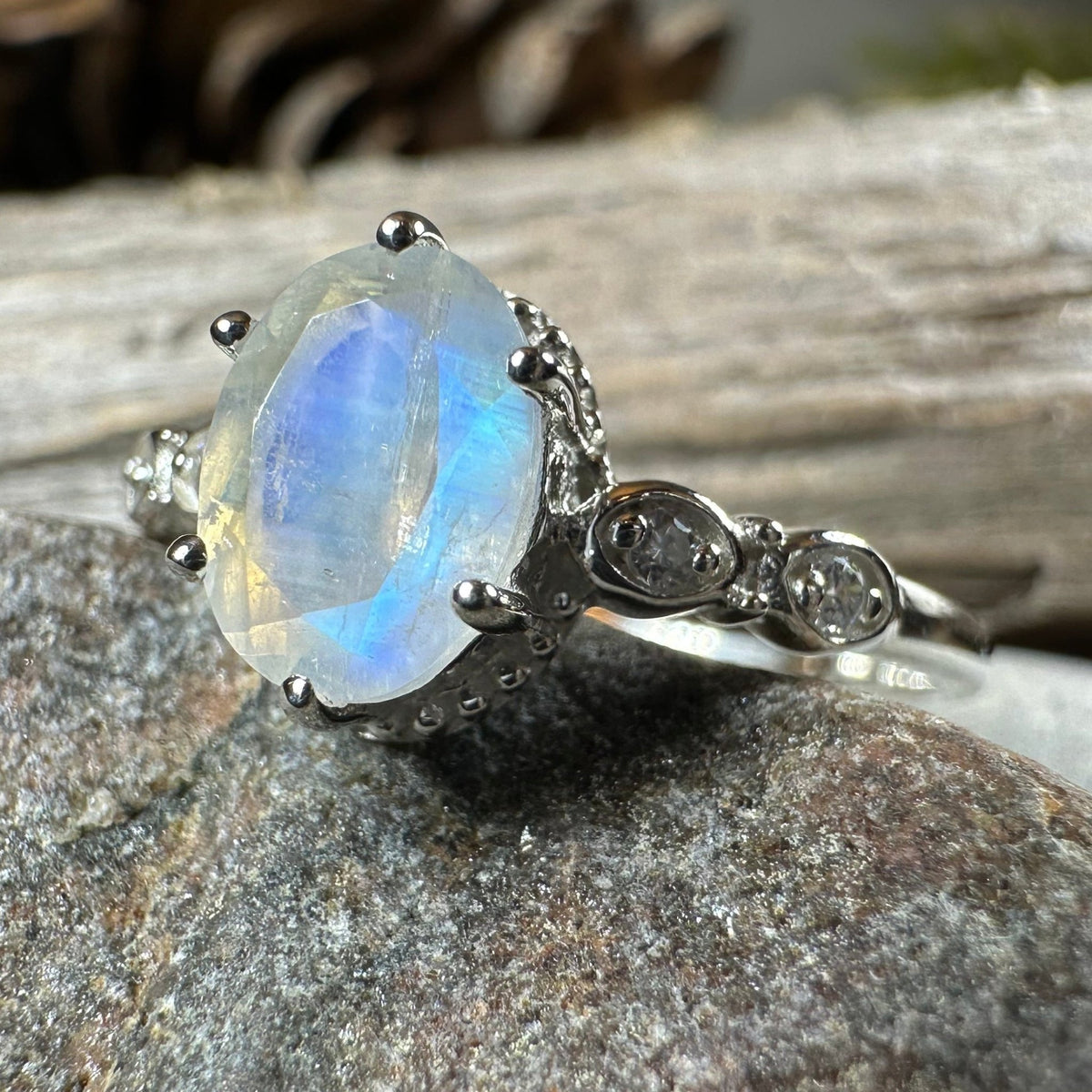 Diana Moonstone Promise Ring Ring La Vie Bien Diana Moonstone Promise Ring