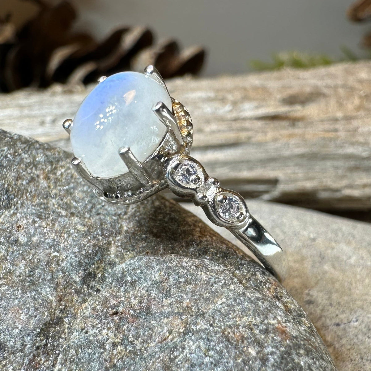 Diana Moonstone Promise Ring Ring La Vie Bien Diana Moonstone Promise Ring