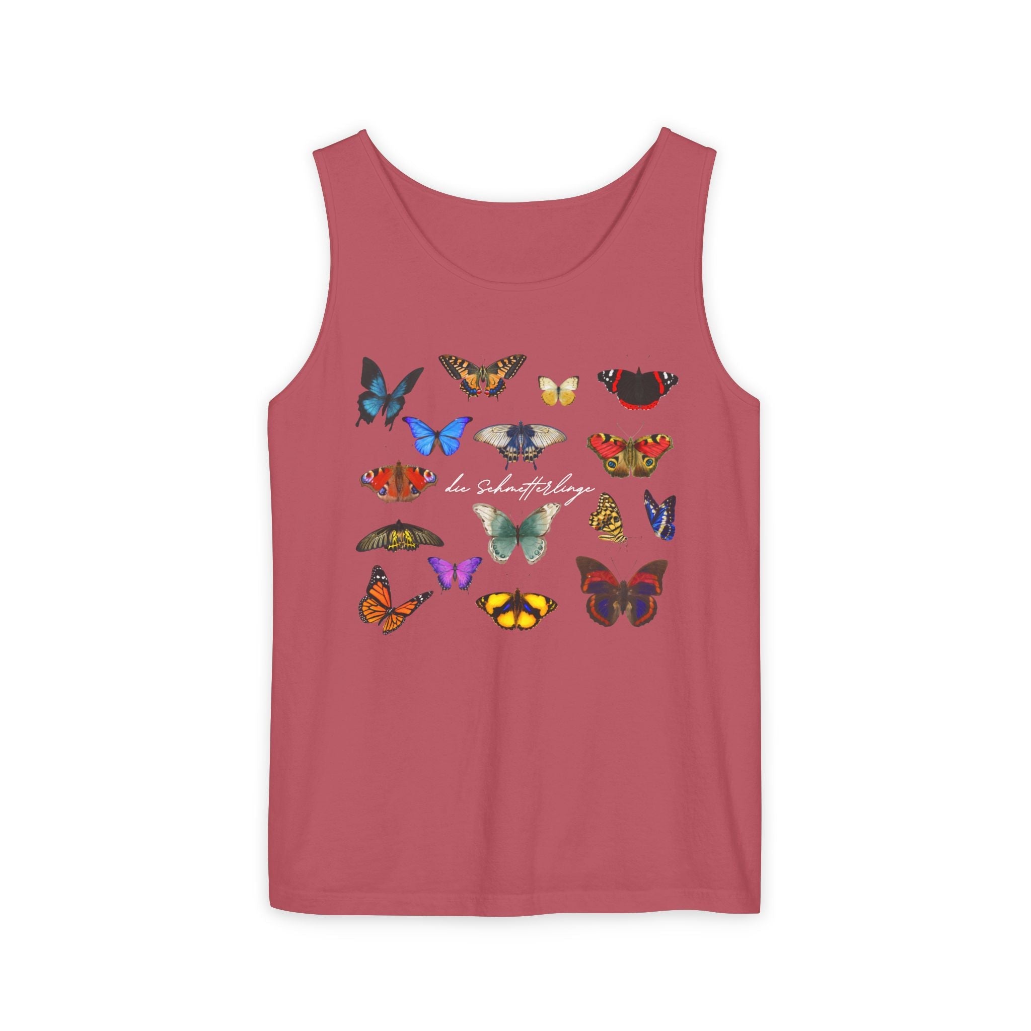 Die Schmetterlinge Tank Top — German Butterflies Graphic Tank Tank Top La Vie Bien Die Schmetterlinge Tank Top — German Butterflies Graphic Tank