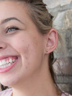 Dipped Diamond Studs