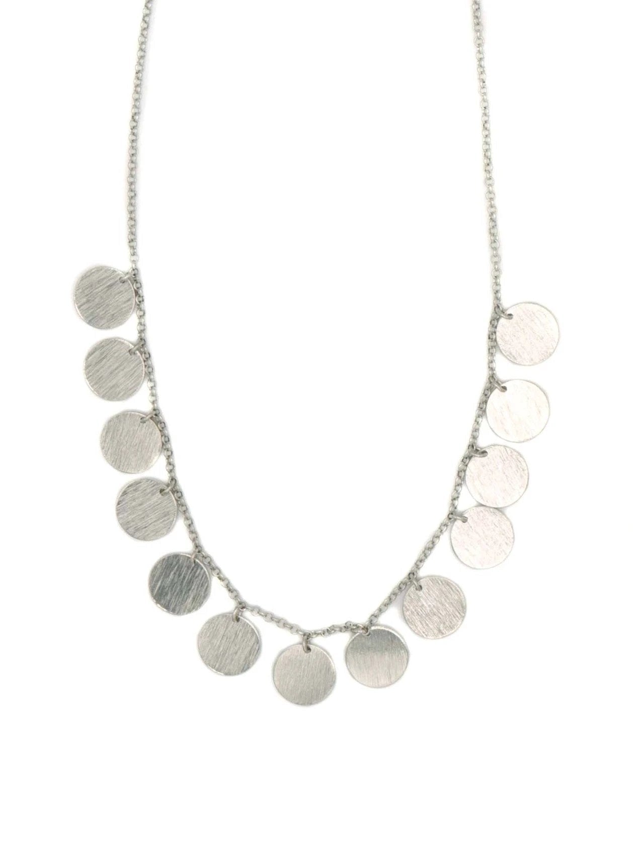 Disc Charm Necklace