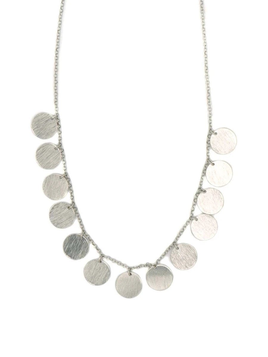 Disc Charm Necklace