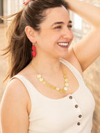 Disc Charm Necklace