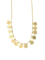 Disc Charm Necklace