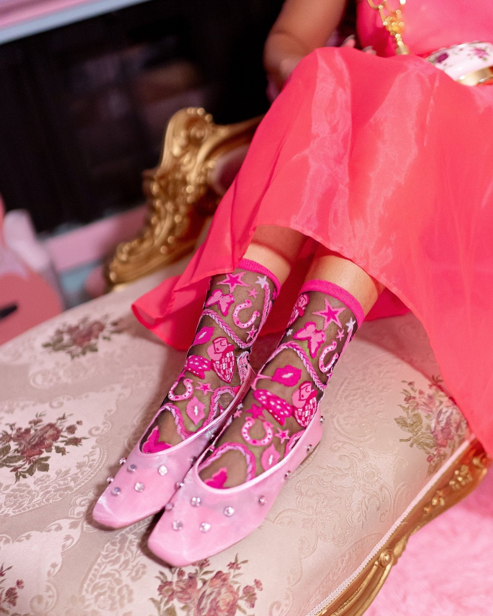 Disco Glam Sheer Socks Bundle