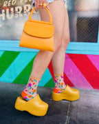Ditsy Floral Sheer Ankle Sock by Sock Candy
