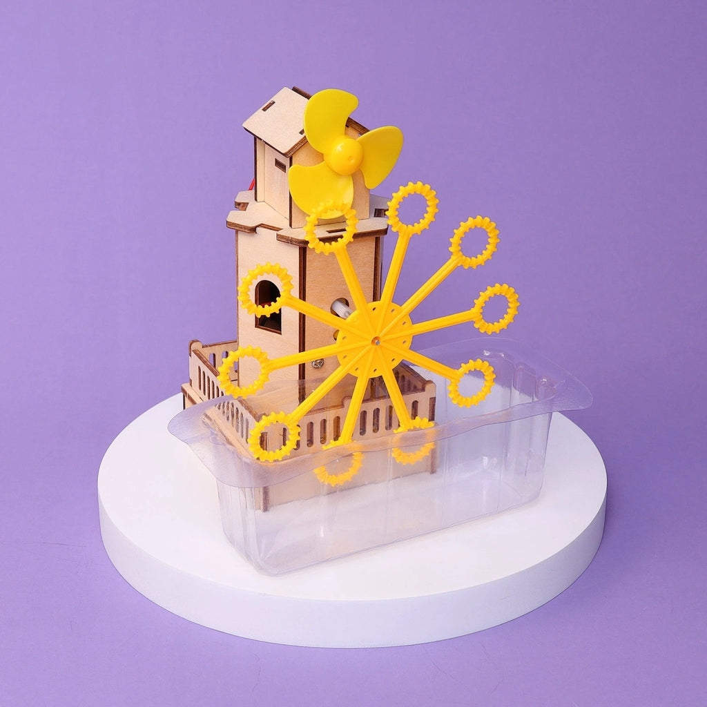 DIY Bubble Machine Kit – Educational STEM Toy for Kids by Kitsville