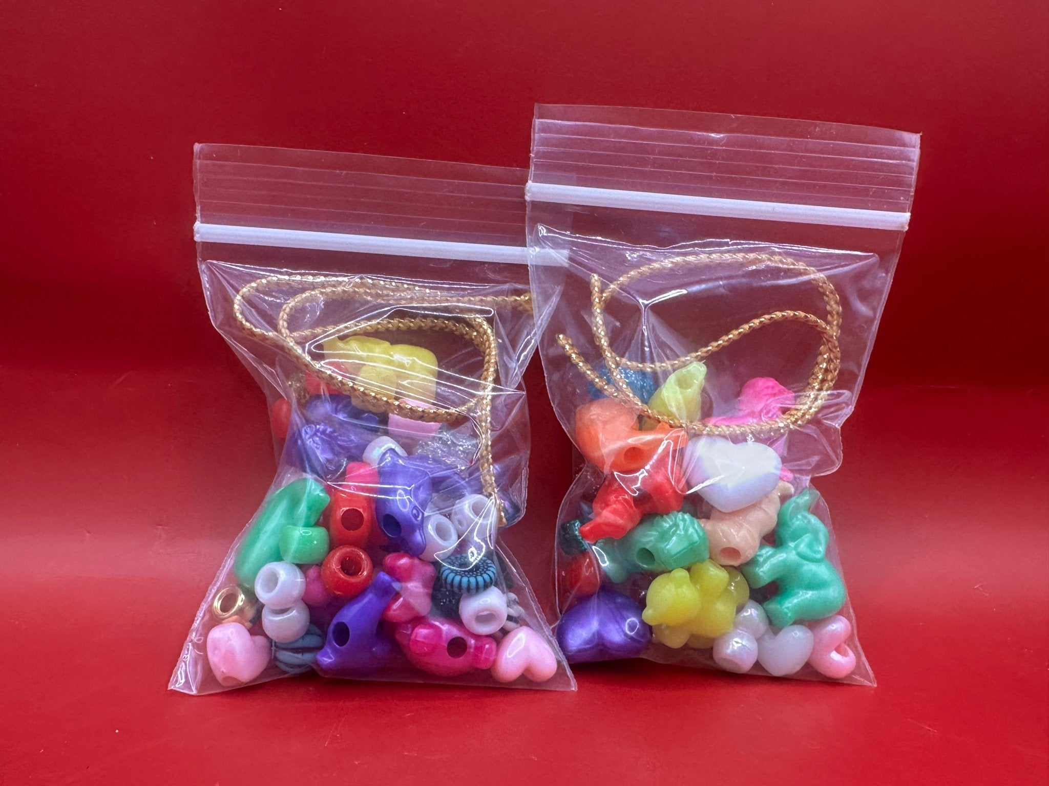 DIY Friendship Bracelet Kit – 1 oz Assorted Beads & String La Vie Bien DIY Friendship Bracelet Kit – 1 oz Assorted Beads & String