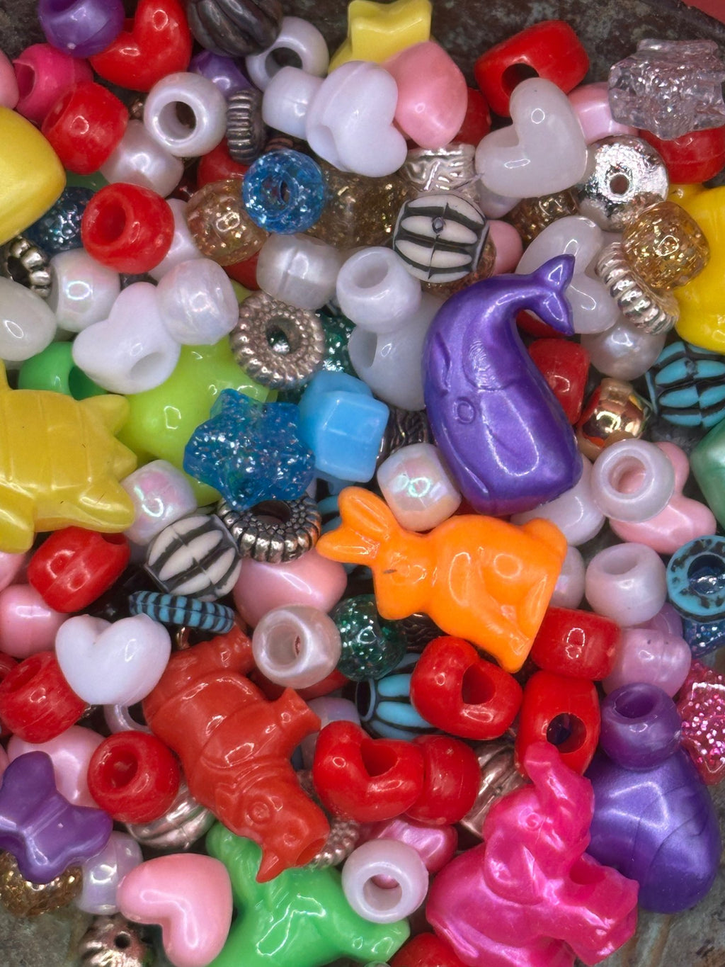 DIY Friendship Bracelet Kit – 1 oz Assorted Beads & String La Vie Bien DIY Friendship Bracelet Kit – 1 oz Assorted Beads & String