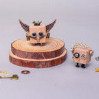 DIY Timberbot Kit – Build 2 Wooden Robots, Make Keychains & Necklaces by Kitsville