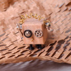 DIY Timberbot Kit – Build 2 Wooden Robots, Make Keychains & Necklaces by Kitsville