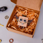 DIY Timberbot Kit – Build 2 Wooden Robots, Make Keychains & Necklaces by Kitsville