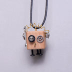 DIY Timberbot Kit – Build 2 Wooden Robots, Make Keychains & Necklaces by Kitsville