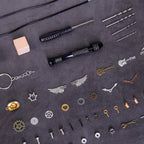 DIY Timberbot Kit – Build 2 Wooden Robots, Make Keychains & Necklaces by Kitsville
