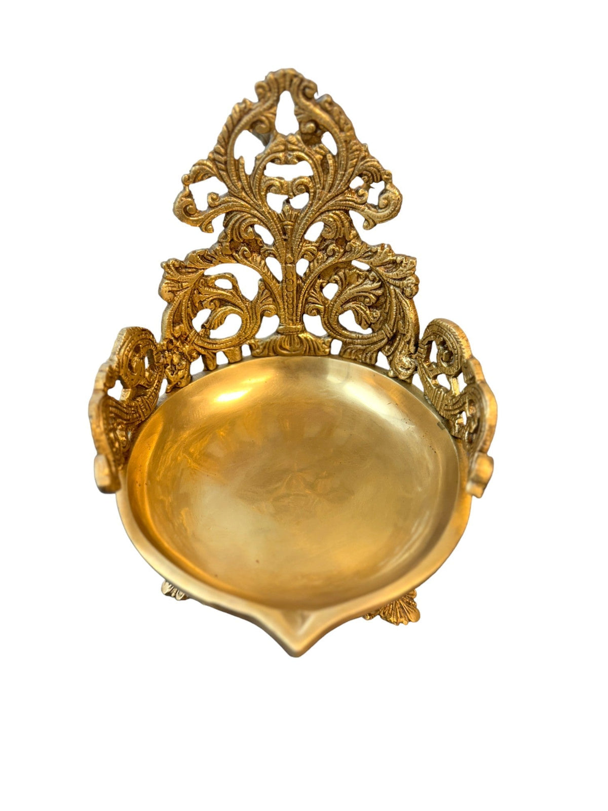 Diya Shape Urli, Filigree Design Festive Decor La Vie Bien Diya Shape Urli, Filigree Design